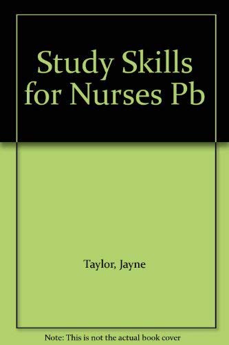 Stock image for Study Skills for Nurses for sale by WorldofBooks