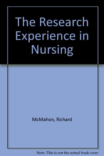 9780412441103: The Research Experience in Nursing