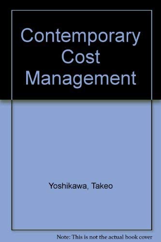 Beispielbild fr Contemporary Cost Management zum Verkauf von AwesomeBooks