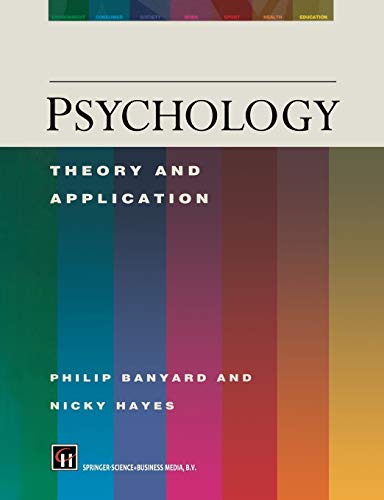 Beispielbild fr Psychology: Theory and Application zum Verkauf von WorldofBooks