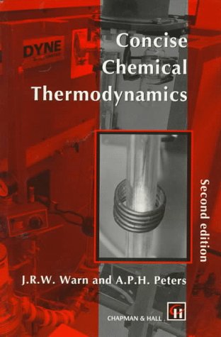 9780412466502: Concise Chemical Thermodynamics