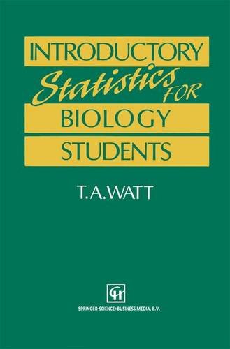 9780412471506: Introductory Statistics for Biology Students