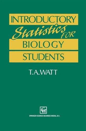 Imagen de archivo de Introductory Statistics for Biology Students a la venta por WorldofBooks