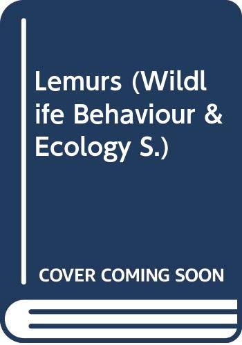 Lemurs (9780412472503) by Jorg U. Ganzhorn; S. O'Connor; Peter M. Kappeler