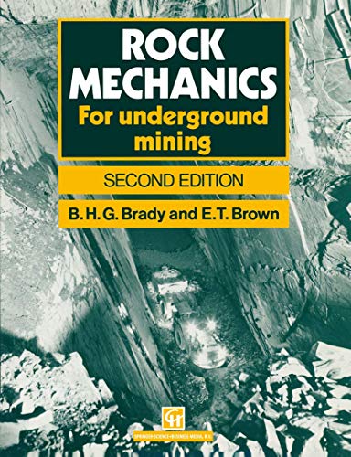 9780412475504: Rock Mechanics: For Underground Mining