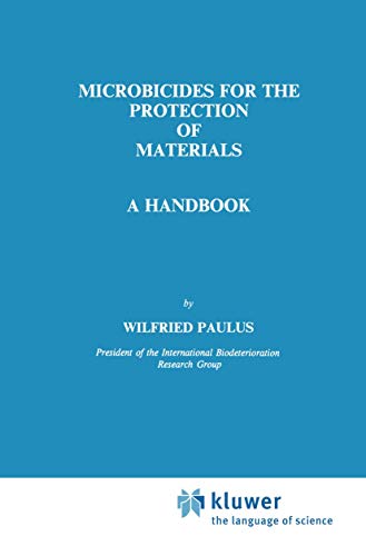 Beispielbild fr Microbicides for the protection of materials. a handbook. zum Verkauf von Gast & Hoyer GmbH