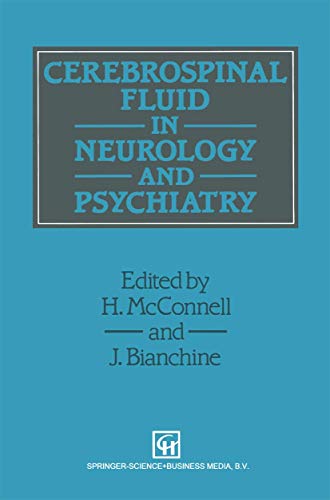 Beispielbild fr Cerebrospinal Fluid in Neurology and Psychiatry zum Verkauf von Martin Preu / Akademische Buchhandlung Woetzel