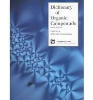 9780412540905: Dictionary of Organic Compounds: Vol. 1 (The Dictionary of Organic Compounds)
