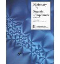 Stock image for The Dictionary of Organic Compounds: Vol. 1 for sale by Books Puddle