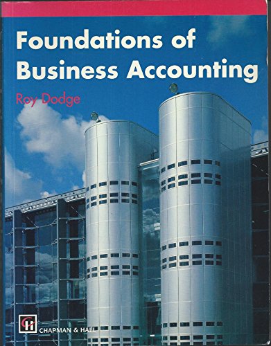 Stock image for Foundations of Business Accounting for sale by Reuseabook