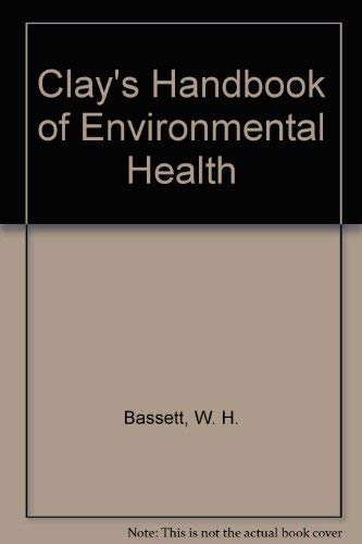 Stock image for Clay's Handbook of Environmental Health for sale by WorldofBooks