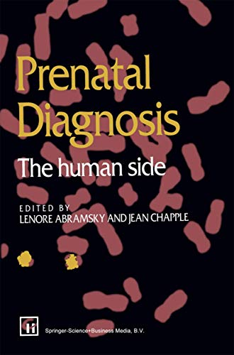 Stock image for Prenatal Diagnosis: The Human Side for sale by Anybook.com