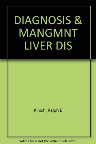 Beispielbild fr Diagnosis and Management of Liver Disease zum Verkauf von Buchpark
