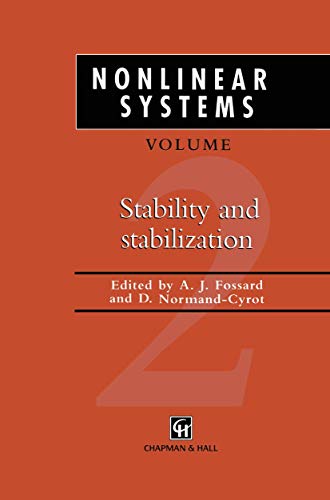 Stock image for Nonlinear Systems: Volume 2: Stability and Stabilization. for sale by Zubal-Books, Since 1961