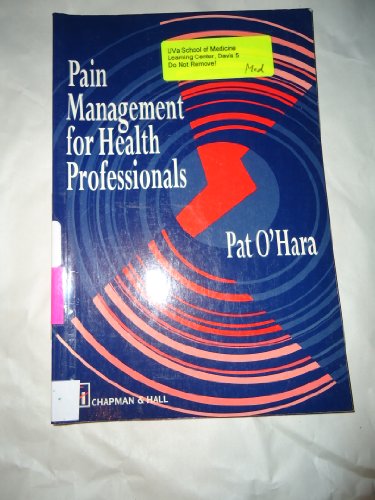 Stock image for Pain Management for Health Professionals for sale by WorldofBooks