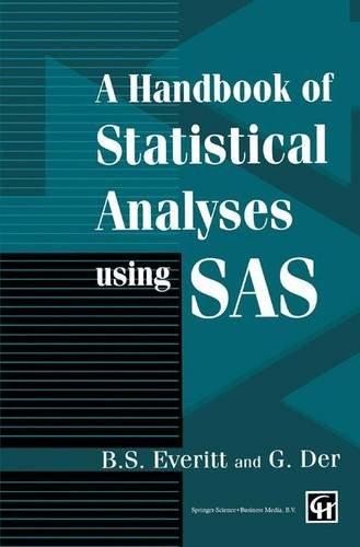 9780412710506: Handbook of Statistical Analyses Using SAS
