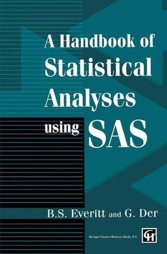 Stock image for Handbook of Statistical Analyses Using SAS for sale by Wonder Book