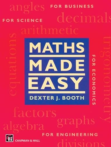 Stock image for Maths Made Easy for sale by Better World Books Ltd