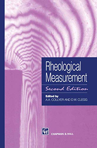 9780412720307: Rheological Measurement