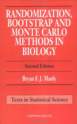 Stock image for Randomization, Bootstrap and Monte Carlo Methods in Biology, Second Edition for sale by BooksRun