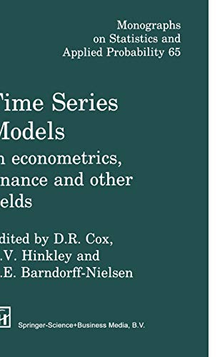 Stock image for Time Series Models: In econometrics, finance and other fields (Chapman & Hall/CRC Monographs on Statistics and Applied Probability) for sale by Phatpocket Limited