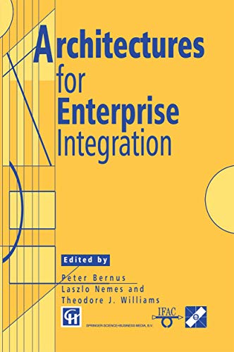 9780412731402: Architectures for Enterprise Integration
