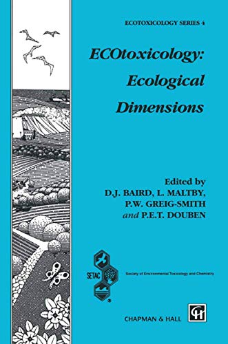 9780412754708: ECOtoxicology: Ecological Dimensions (Ettore Majorana International Science Series)