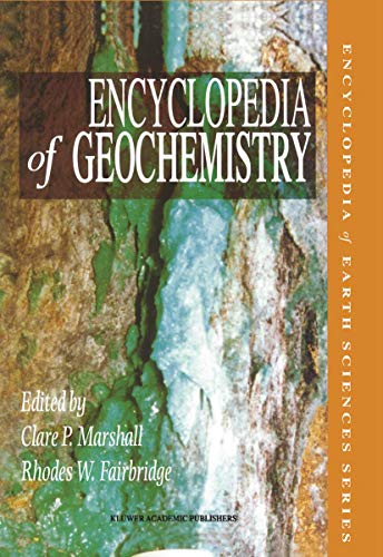 9780412755002: Encyclopedia of Geochemistry (Encyclopedia of Earth Sciences Series)