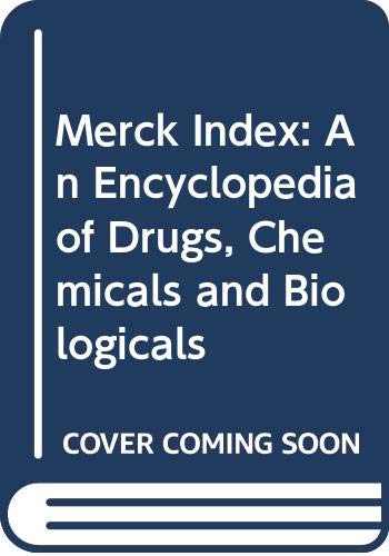 The Merck Index: Print and CD-ROM Macintosh Version (9780412760105) by Budavari, S.