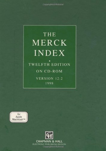 Merck Index on CD-ROM: Macintosh Version 12.2 (9780412829208) by Budavari, S.; O'Neil, M.; Smith, Ann; Heckelman, P.; Obenchain, J.