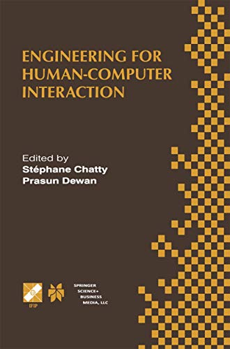 Beispielbild fr Engineering for Human-Computer Interaction. zum Verkauf von Kultgut