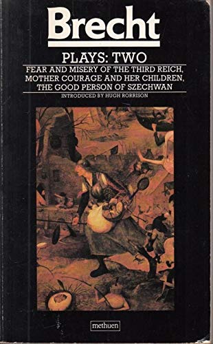 Beispielbild fr Bertolt Brecht: Plays (Volume 2) - Fear and Misery of the Third Reich/Mother Courage and Her Children/The Good Person of Szechwan zum Verkauf von Anybook.com