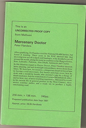 Stock image for Mercenary Doctor for sale by Kennys Bookstore