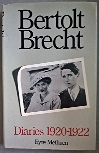 9780413383600: Brecht Working Diaries 1920-22