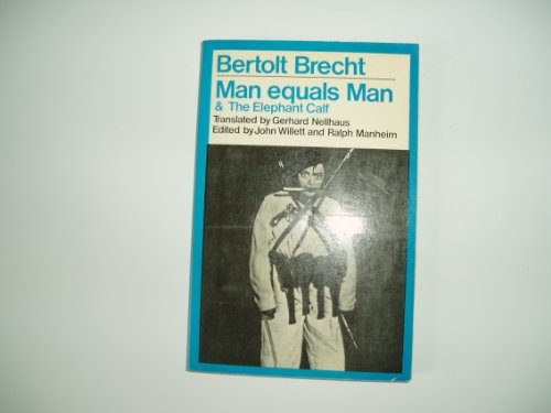 Stock image for Man Equals Man and the Elephant Calf for sale by Better World Books Ltd