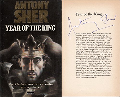 Beispielbild fr The Year of the King: an Actor's Diary : An Actor's Diary zum Verkauf von Better World Books