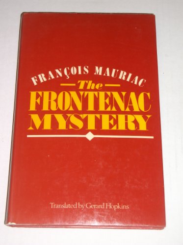 Stock image for Frontenac Mystery for sale by Goldstone Books