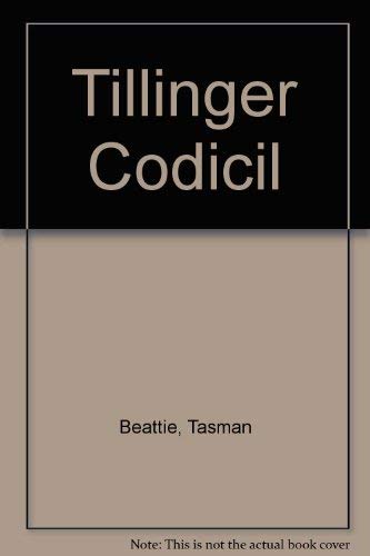 Imagen de archivo de Tillinger Codicil a la venta por WorldofBooks