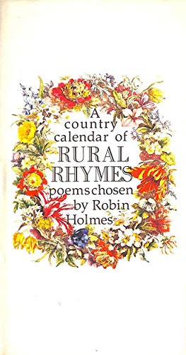 Stock image for Rural Rhymes: Country Calendar of Poems for sale by WorldofBooks