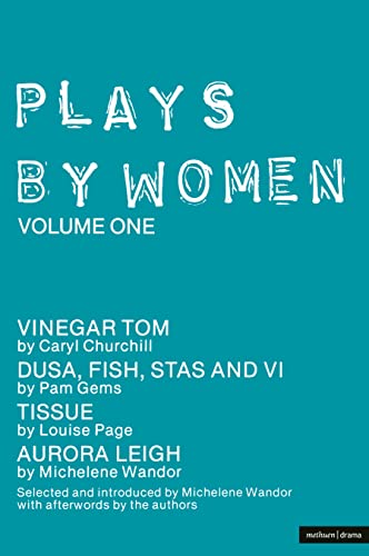 Stock image for Plays by Women 1 for sale by Better World Books