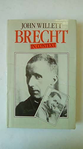 Imagen de archivo de Brecht in Context: Comparative Approaches a la venta por Eagle Valley Books