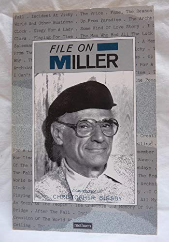 Stock image for FILE ON MILLER (WRITER-FILES) for sale by MusicMagpie