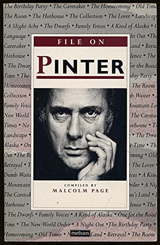 FILE ON PINTER (WRITER-FILES) (9780413536204) by Page, Malcolm