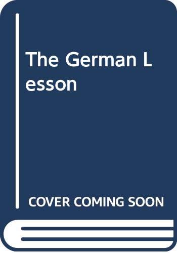 Beispielbild fr The German Lesson zum Verkauf von WorldofBooks