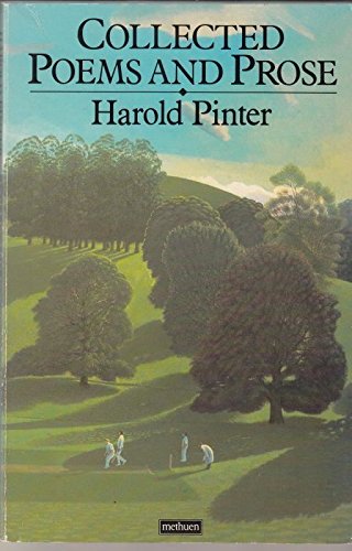 Stock image for Harold Pinter: Collected Poems and Prose for sale by AwesomeBooks