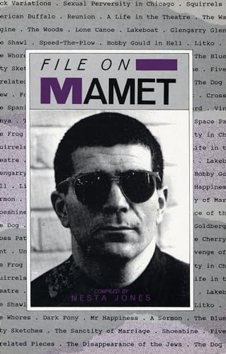 Stock image for File on Mamet (Writer-files) for sale by medimops