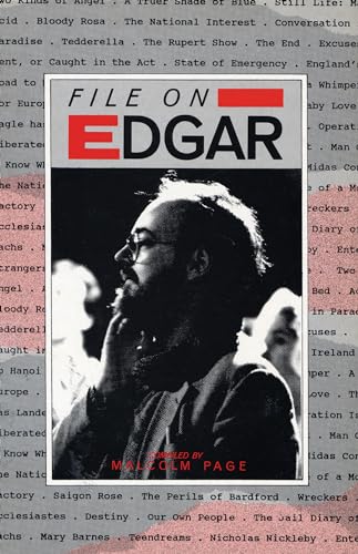 FILE ON EDGAR (WRITER-FILES) (9780413648105) by Page, Malcolm; Trussler, Simon