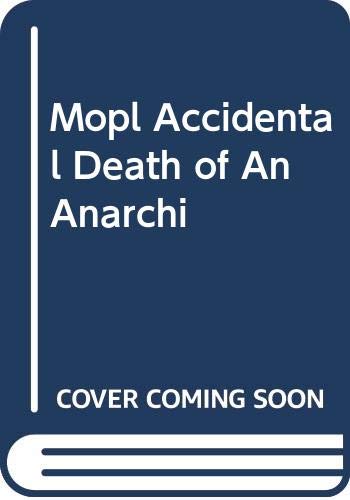 9780413651006: Accidental Death of an Anarchist