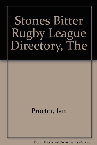 Beispielbild fr Stones Bitter Rugby League Directory, The zum Verkauf von Reuseabook