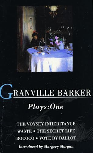 Stock image for Granville Barker (Plays: One) for sale by BookHolders